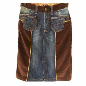 Vintage Dolce & Gabbana denim skirt